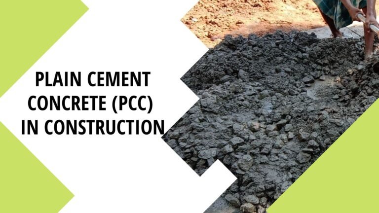 Plain Cement Concrete (PCC)