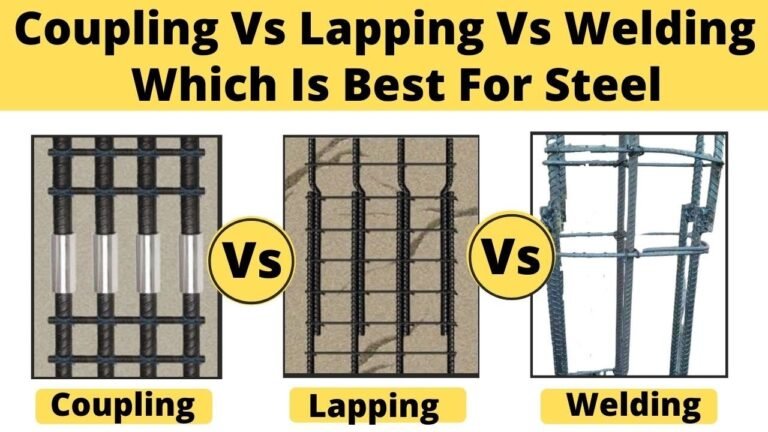 Rebar Couplers Vs Lapping Vs Welding